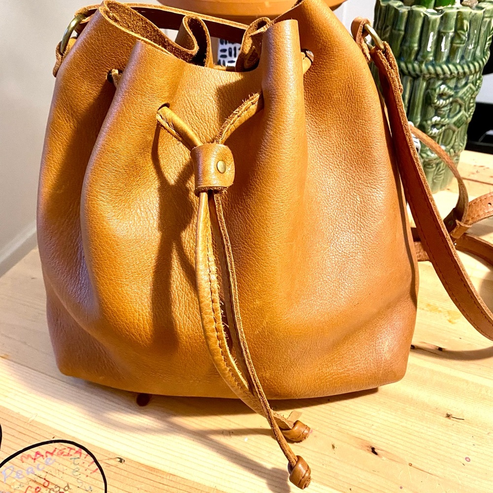 Portland Leather Co. Bucket Bag